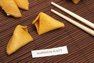 şans kurabiyesi mutluluk