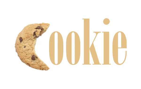 단어 쿠키 — 스톡 사진
