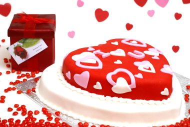 Heart Shaped Cake clipart