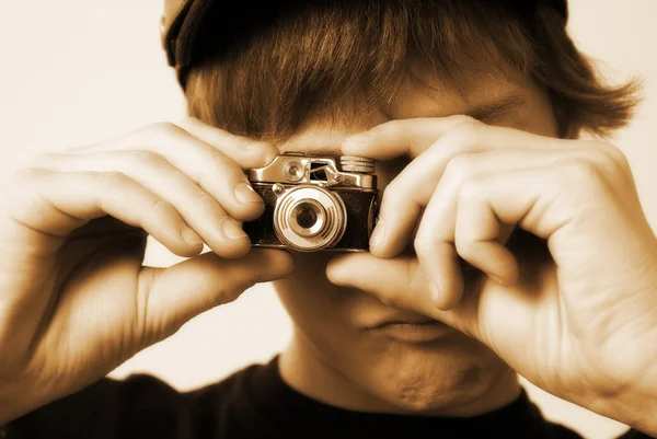 Vintage Spy Camera — Stock Photo, Image