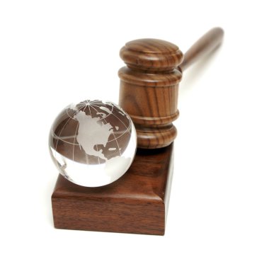 Globe and Gavel clipart