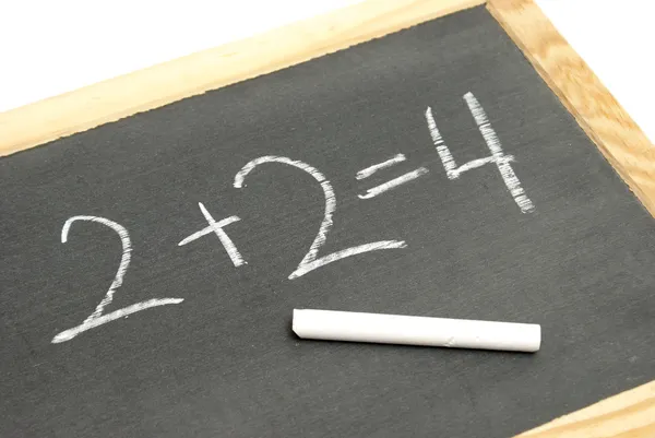 Ecuación Básica de Matemáticas — Foto de Stock