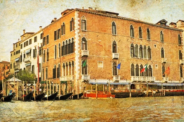 Venetiaanse grand kanaal — Stockfoto