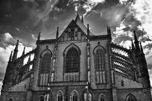 Catedral de Kutna Hora — Foto de Stock