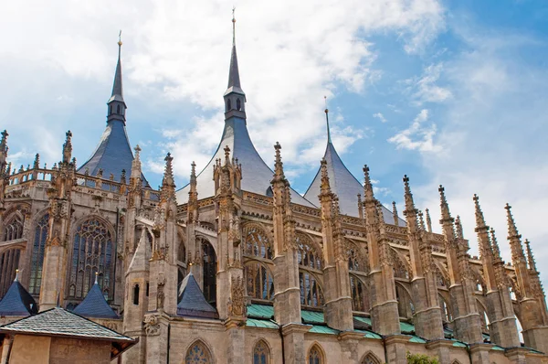 Cathedral in Kutna Hora — Stock Photo, Image
