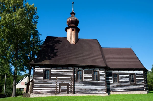 Igreja de madeira velha — Fotografia de Stock