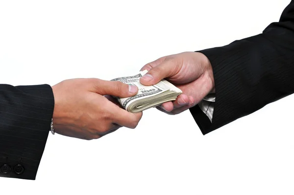 Giving a Bribe — Stock Photo, Image
