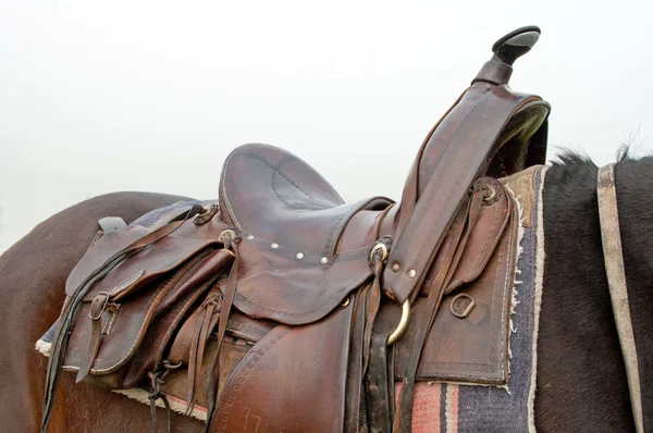 Häst sadel — Stockfoto