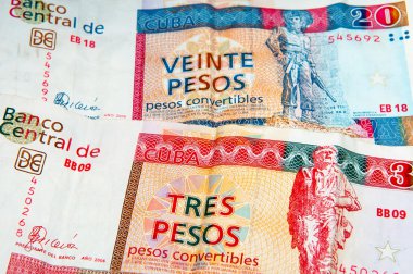 Cuban Convertible Pesos clipart