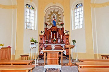 Chapel Interior clipart