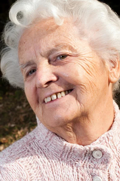 Portrait of a Senior Woman — Stock Photo, Image