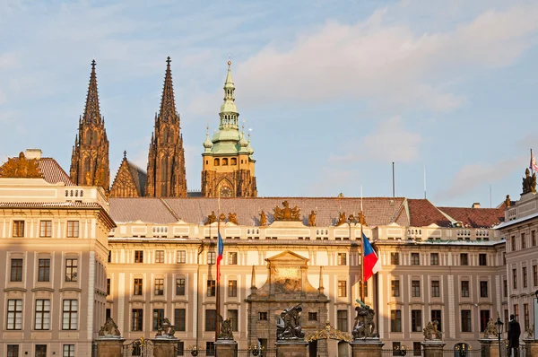 Prágai vár — Stock Fotó