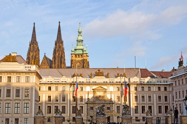 Prágai vár — Stock Fotó