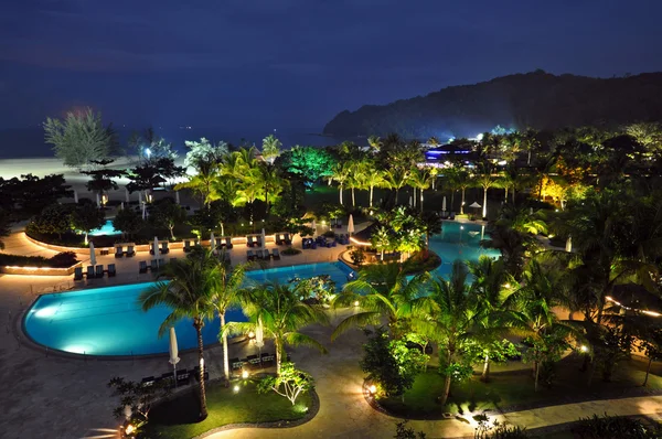 Borneose hotel resort — Stockfoto