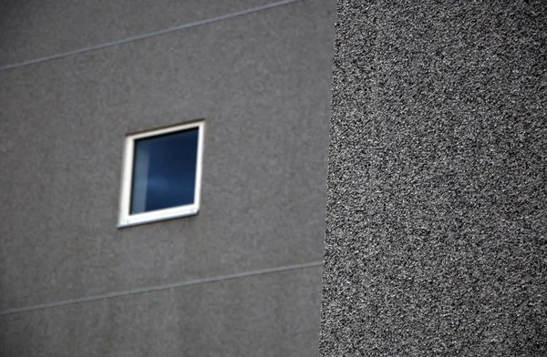 La ventana borrosa y las líneas y las paredes — Foto de Stock