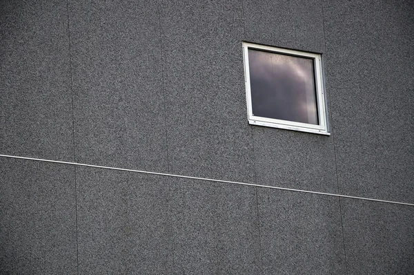La finestra e la linea e il muro — Foto Stock