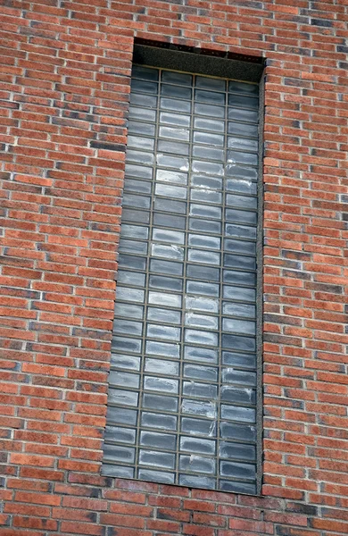 Okno a cihly — Stock fotografie