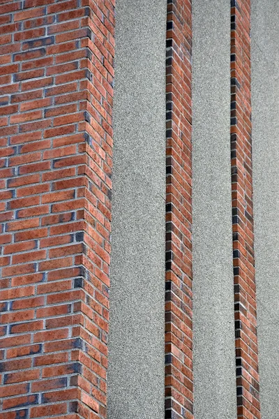 The orange bricks and the walls — Stock Photo, Image