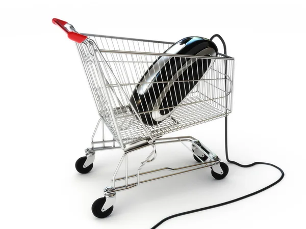 Zakupy internetowe — Zdjęcie stockowe