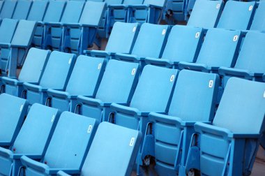 Blue Seats clipart