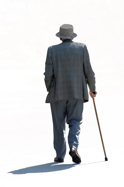 เดินผู้สูงอายุ — ภาพถ่ายสต็อก