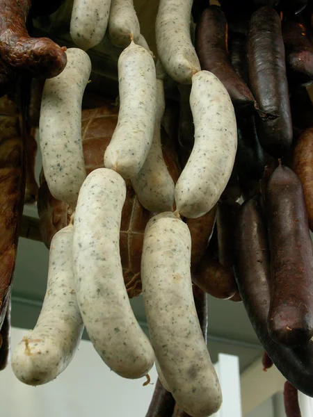 White sausage — Stok fotoğraf
