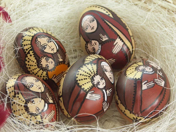 stock image Easter eggs