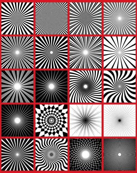 Pack de lumières Ray — Image vectorielle