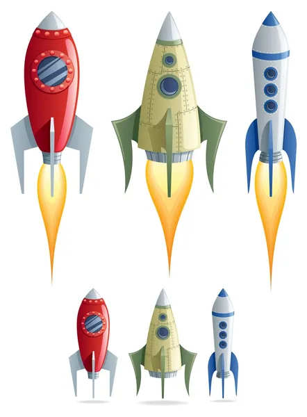 Rakety — Stockový vektor