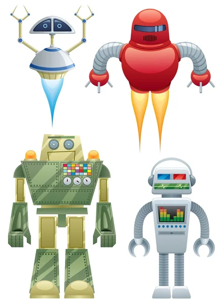 Robots — Image vectorielle
