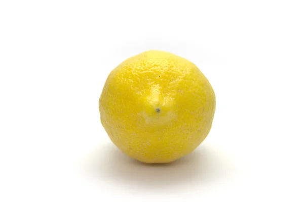 Limón sobre un blanco —  Fotos de Stock