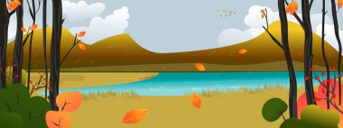 Autumn Scene clipart