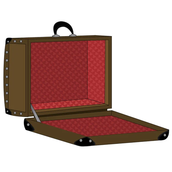 Koffer — Stockvektor