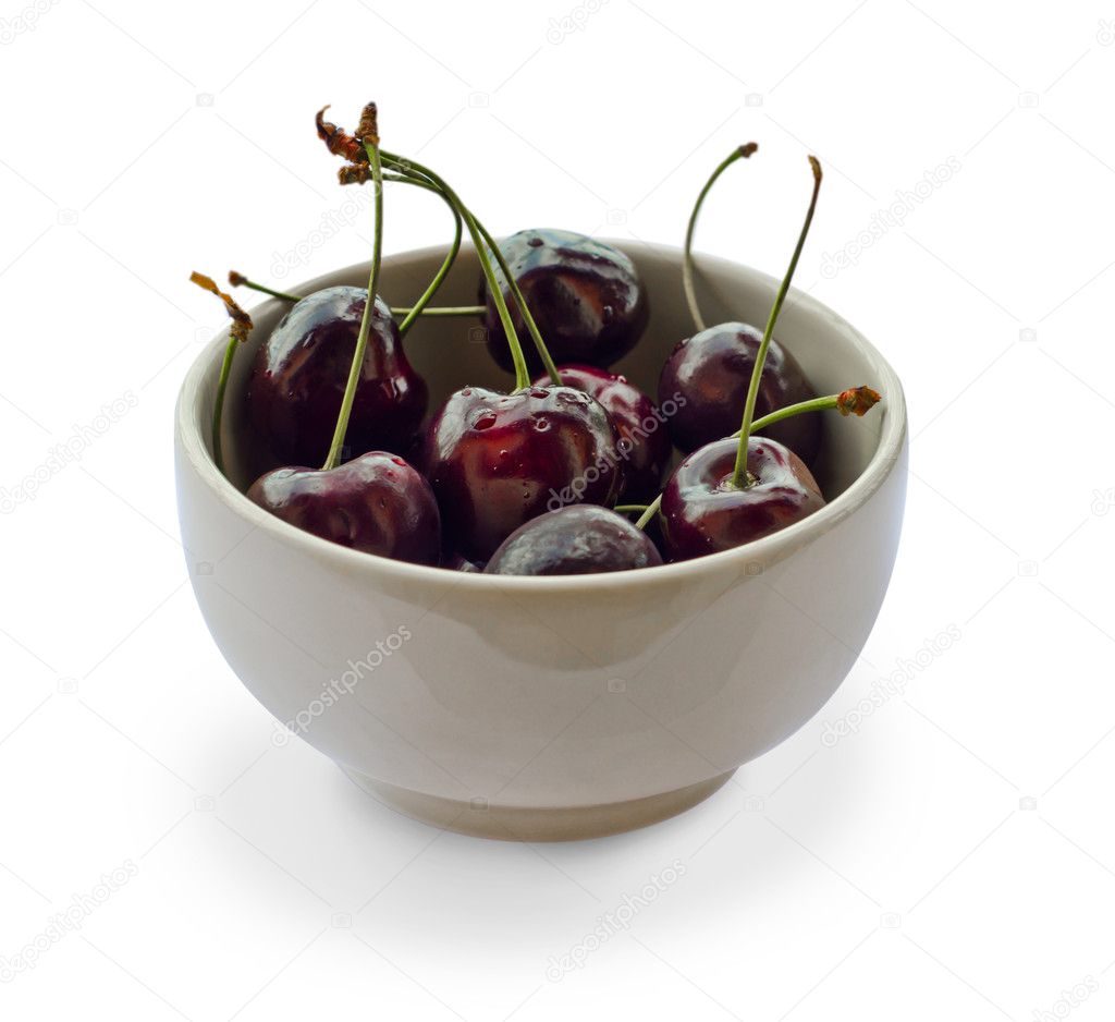 Mug with cherries