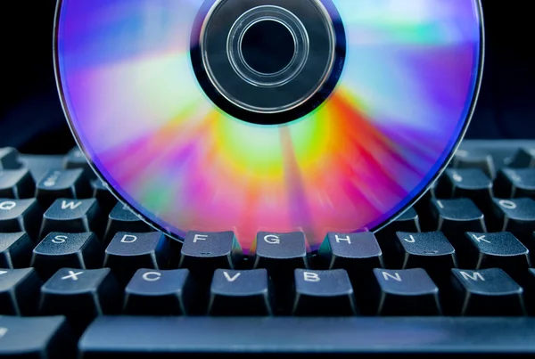 Colorful CD — Stock Photo, Image