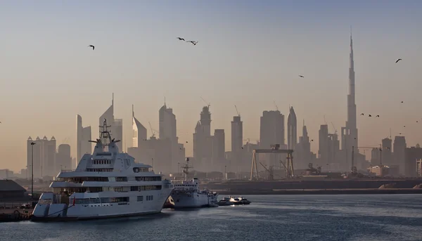 Dubajské panorama — Stock fotografie