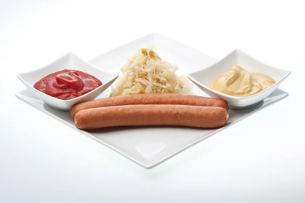Hot dogi — Zdjęcie stockowe