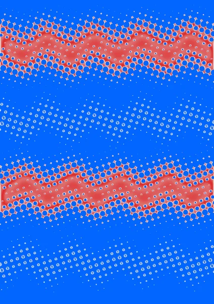 抽象的な多色ハイテク波背景 — ストック写真