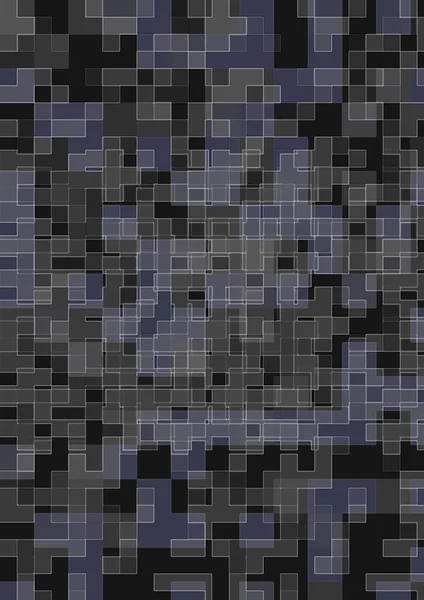 Abstrakter Hintergrund von Mosaik-grauen Fliesen — Stockfoto