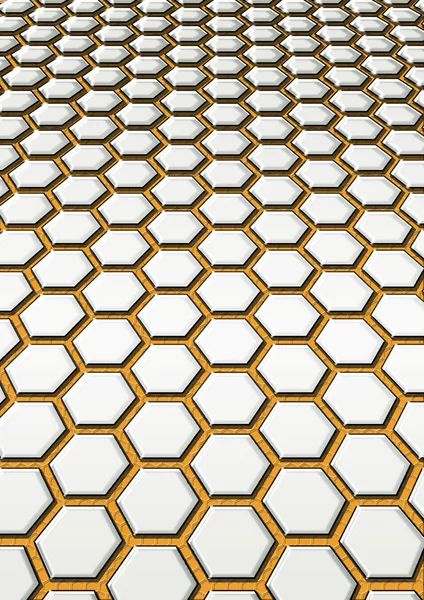 Background from steel honeycomb — Stock Photo, Image