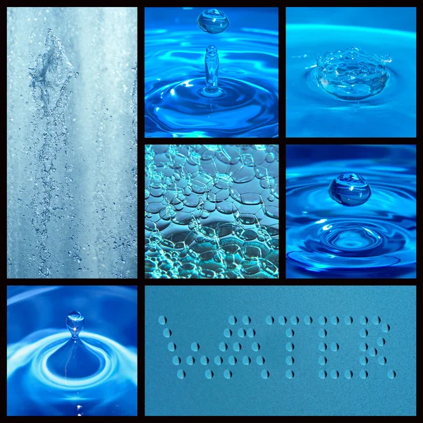 Water mosaic — Stock Photo, Image