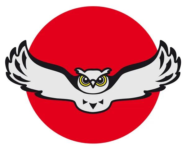 Logotipo da lua coruja Gráficos Vetores