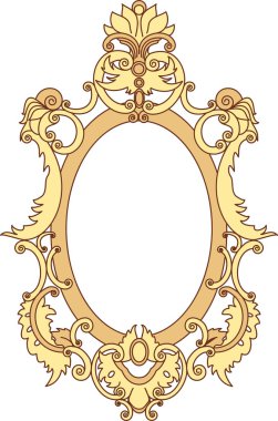 Gold frame clipart