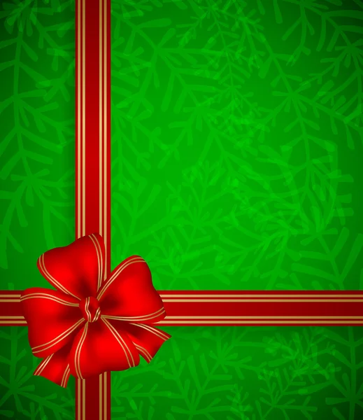 Christmas gift — Stock Vector