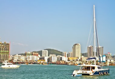 Phoenix Island harbour sanya Çin