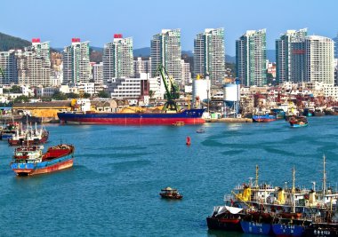 Phoenix Island harbour sanya Çin