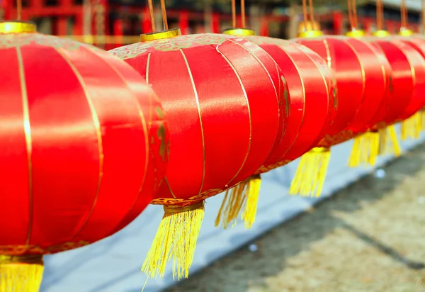 Typische chinesische Laterne für das Frühlingsfest — Stockfoto