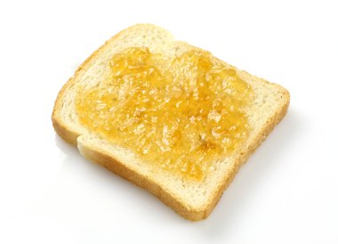 Bread with jam clipart