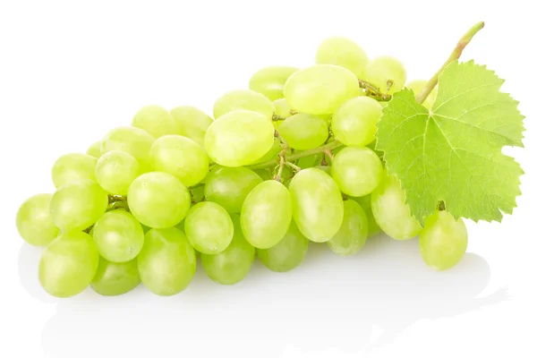 Fruta fresca de uva verde — Fotografia de Stock
