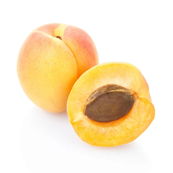 Apricot fruit isolated — Stock Photo, Image